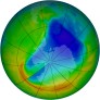 Antarctic Ozone 2013-10-21